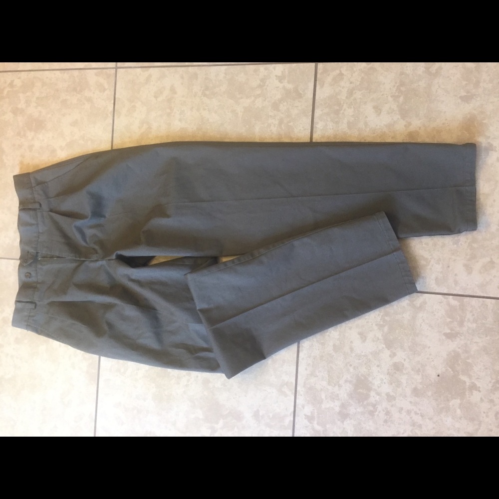 Dark Khaki pants (forest green/gray colored)
